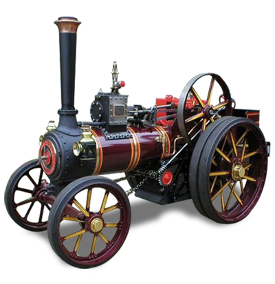 Silver Soldered Copper Boiler for Traction Engine